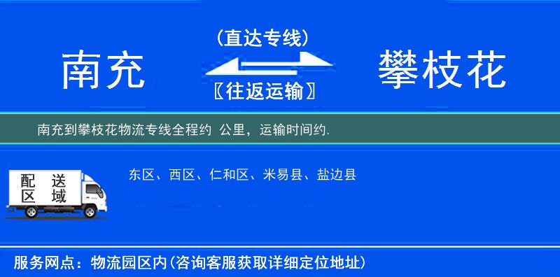 南充到物流專(zhuān)線