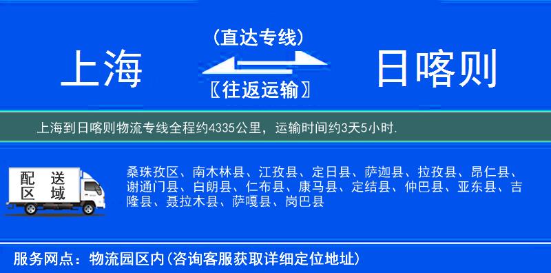 上海到物流專線
